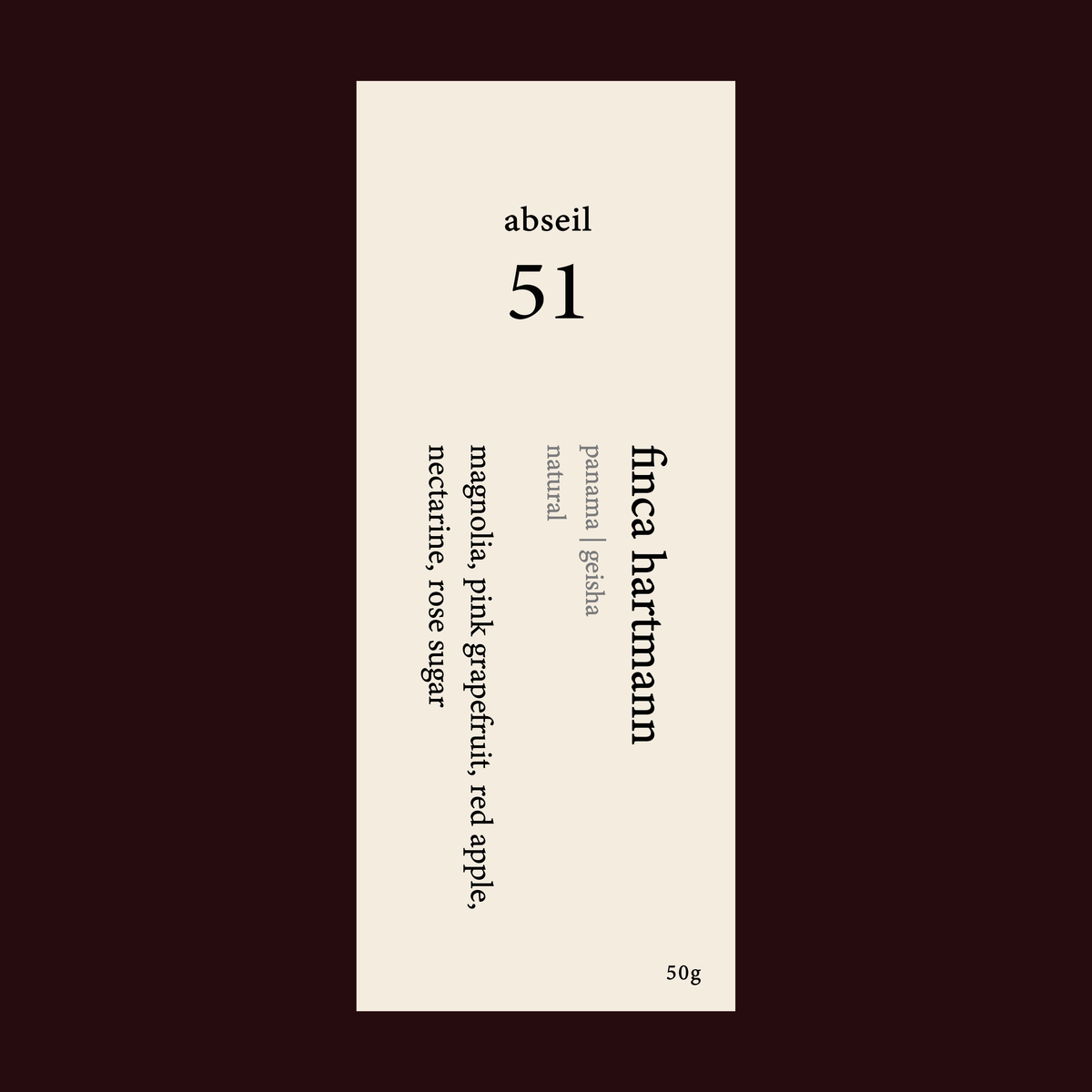 Panama Finca Hartmann Geisha Natural (Limited)