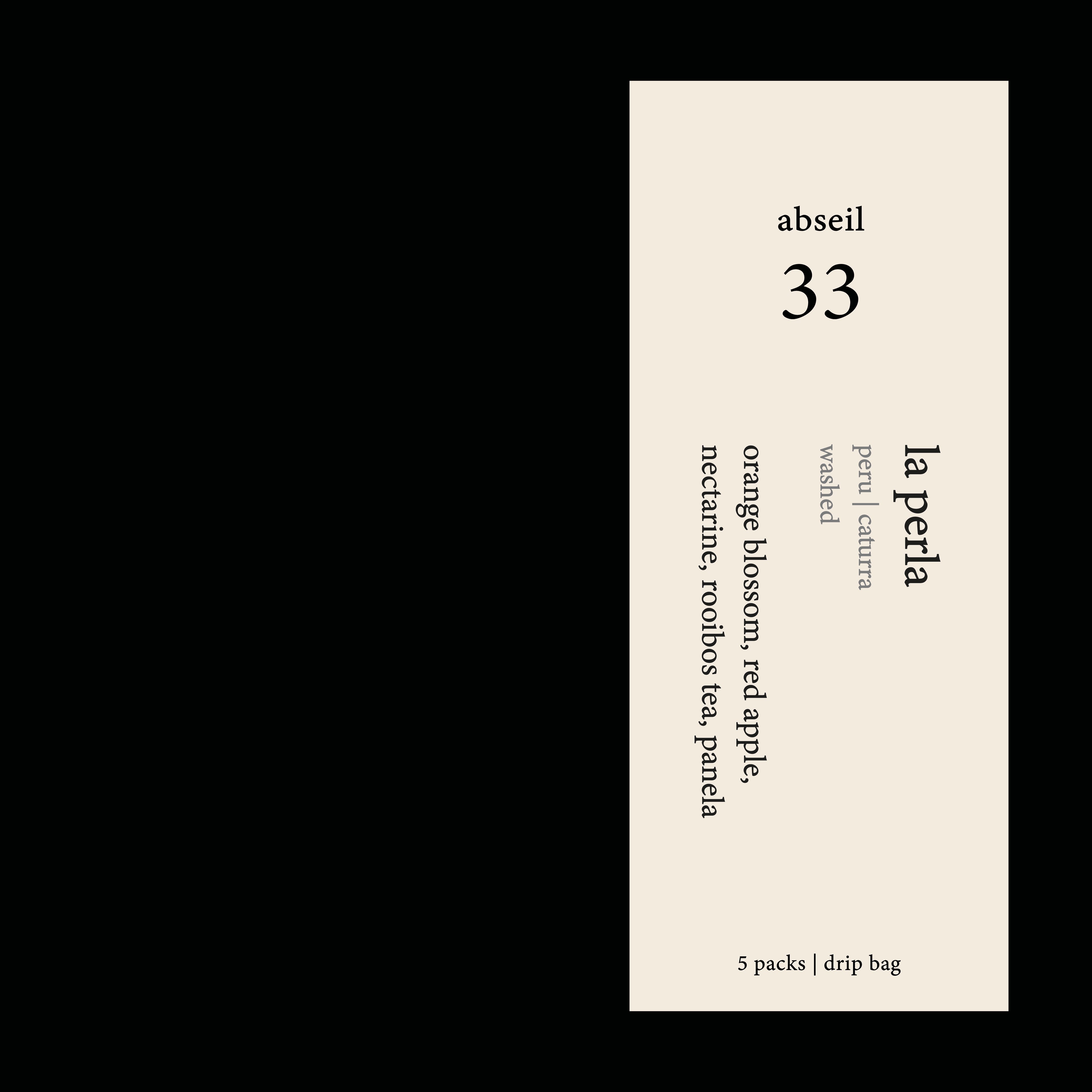 Peru La Perla Organic Washed (Drip Box)