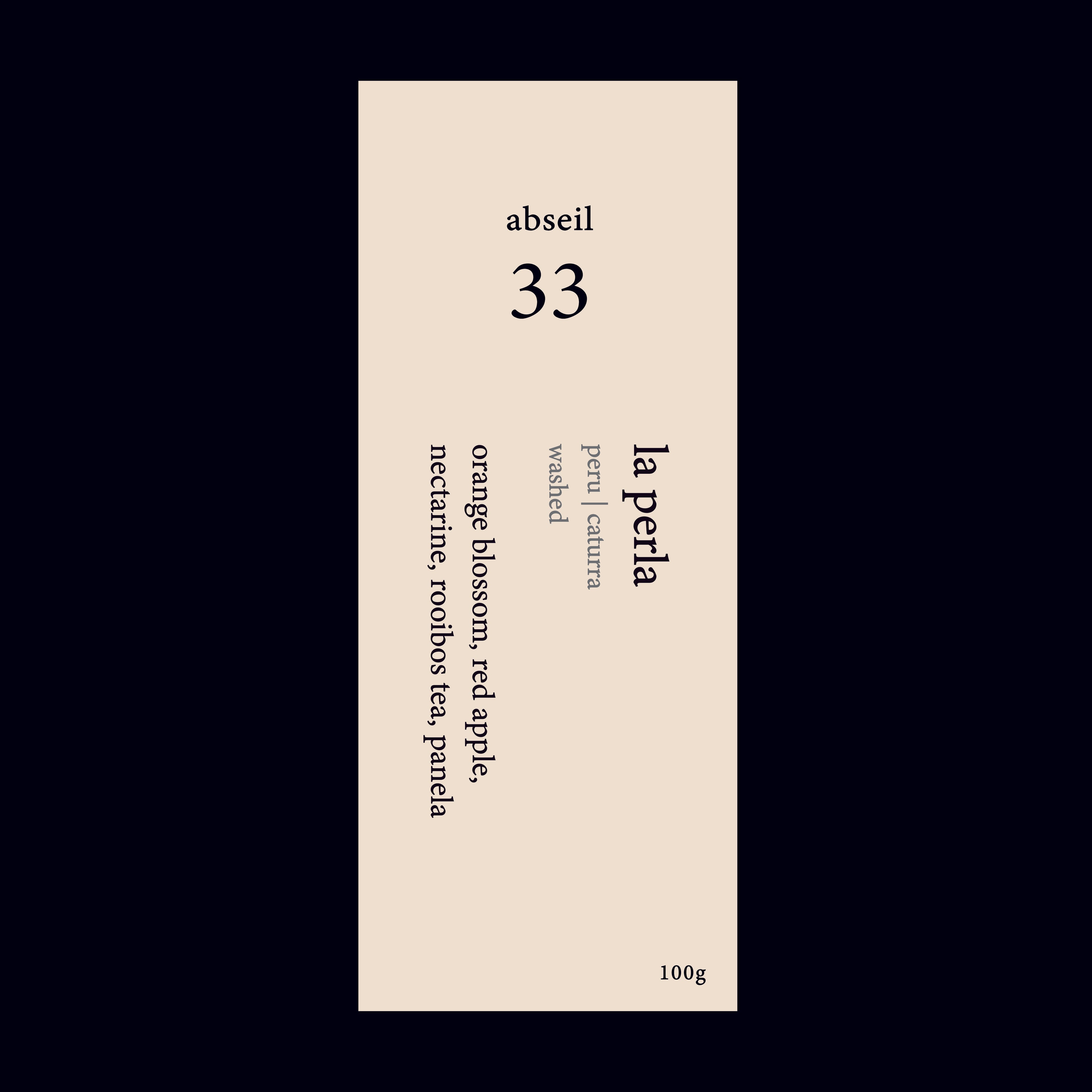 Peru La Perla Organic Washed